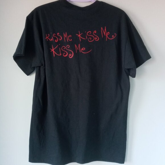 The Cure Kiss me black T-shirt size medium - Picture 4 of 7